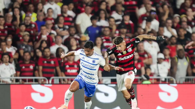 Campeonato Brasileiro: Flamengo e Cruzeiro empatam em Maracanã lotado