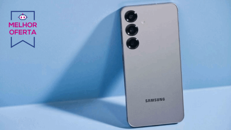 Galaxy S25 Plus de 256 GB aparece com 51% de desconto no Mercado Livre