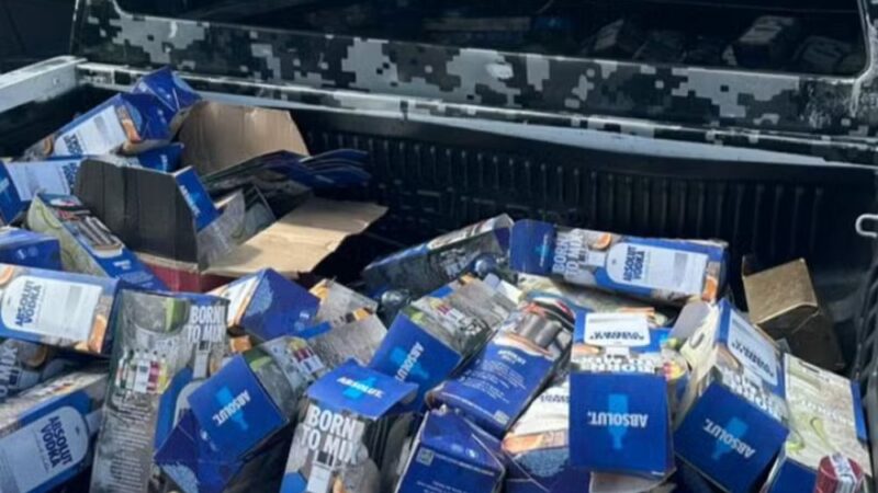 PM apreende 124 garrafas de bebidas adulteradas em Nossa Senhora do Socorro