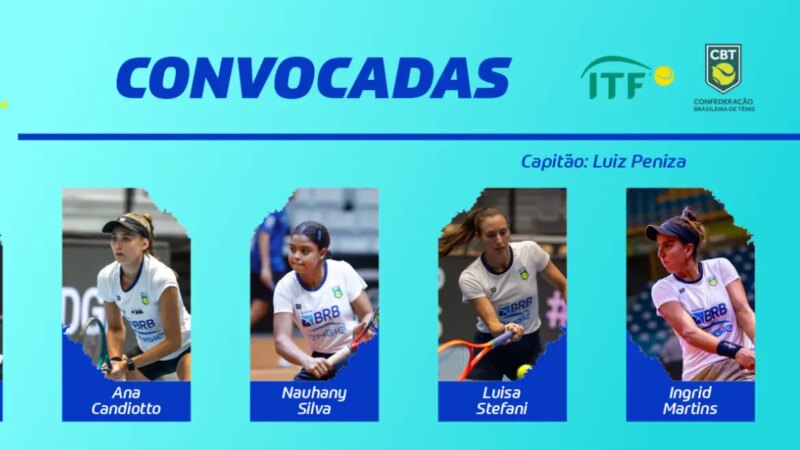Tênis: seleção é convocada para playoffs da Billie Jean King Cup