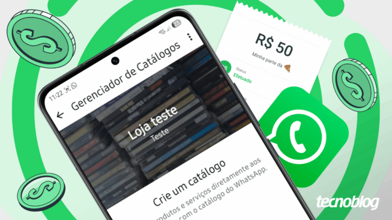 WhatsApp Business oferece recurso de catálogo para exibir até 500 produtos