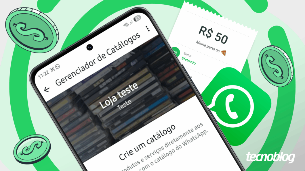 WhatsApp Business oferece recurso de catálogo para exibir até 500 produtos