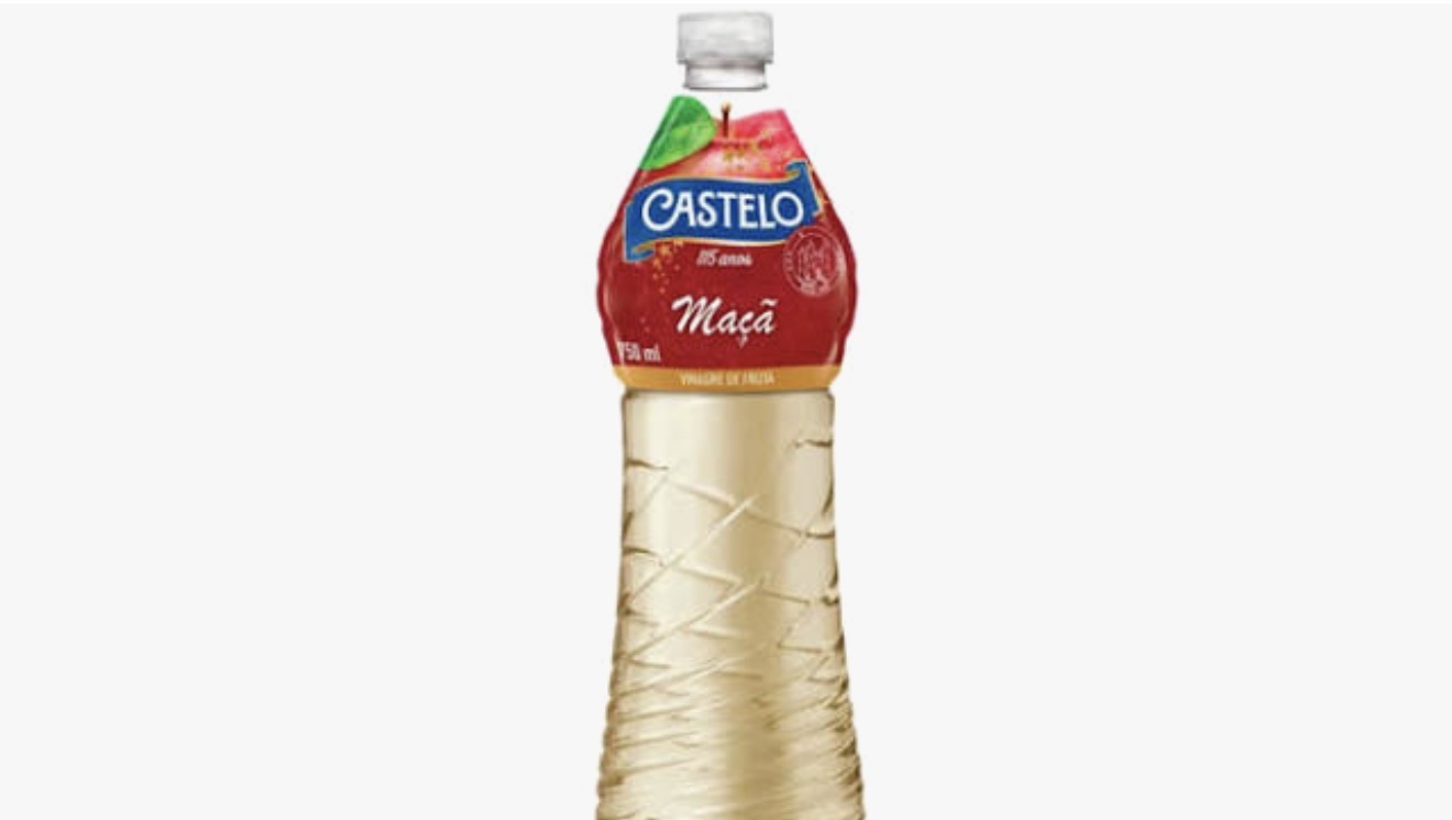 Anvisa determina recolhimento de lote de vinagre de maçã da marca Castelo
