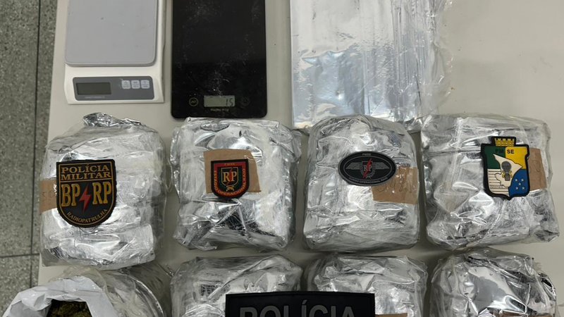 Mulher é presa com mais de quatro kg de maconha em Aracaju