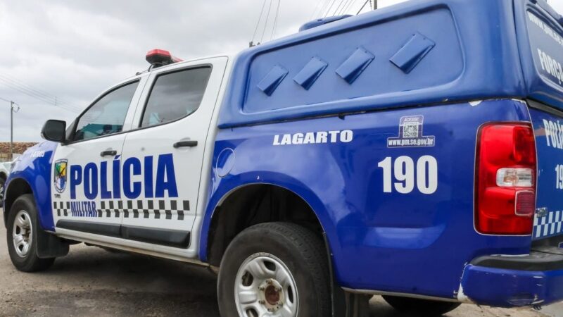 Polícia Militar prende homem por tentativa de feminicídio e posse de drogas em Lagarto