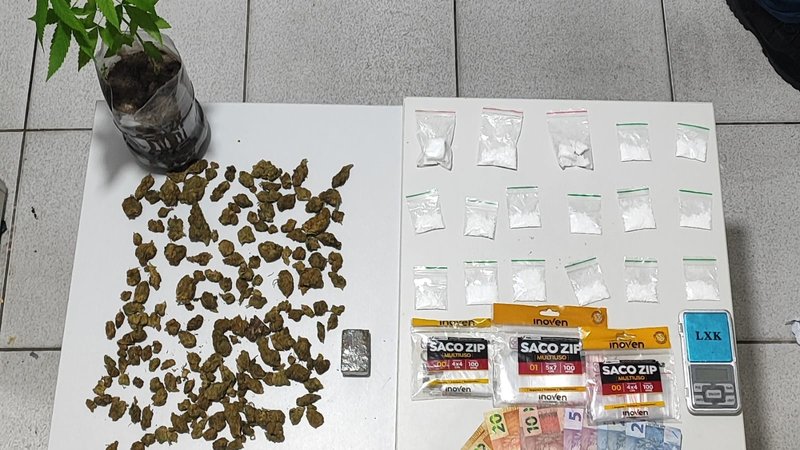 Suspeito é preso em flagrante por tráfico de drogas e adulteração de veículo em Lagarto