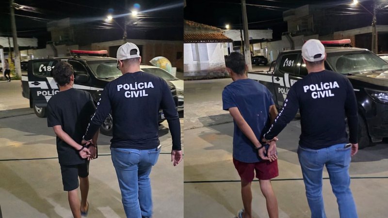 Irmãos são detidos por tentativa de homicídio no centro de Monte Alegre de Sergipe