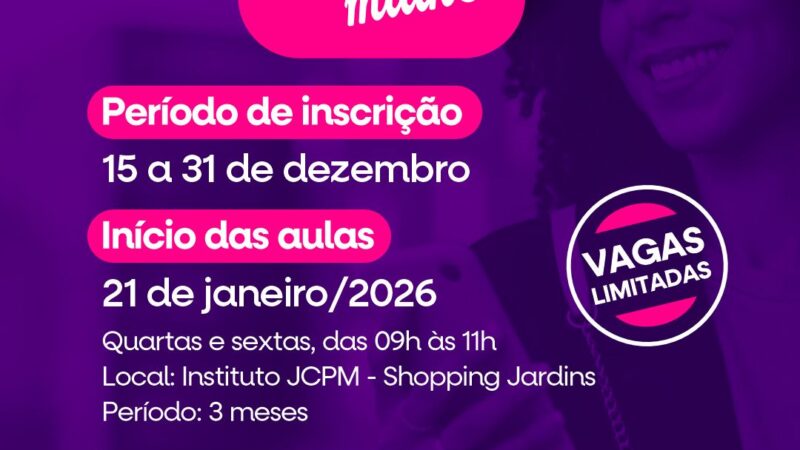 CUFA Sergipe lança 2ª edição do Perifa Tech Mulher em parceria com o Instituto JCPM e amplia oportunidades para mulheres na tecnologia
