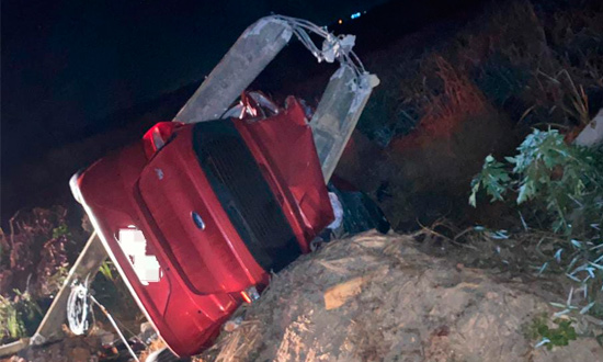Condutor morre após bater carro em poste na SE-339, em Nossa Senhora das Dores