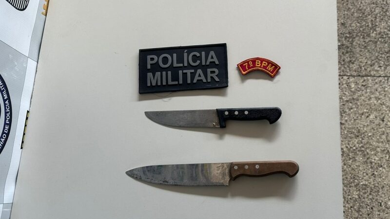 Polícia Militar prende suspeitos de tentativa de homicídio com arma branca no município de Lagarto