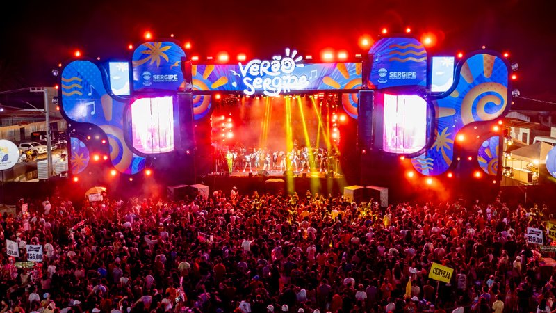 Verão Sergipe 2026 começa nesta semana em Aracaju com shows gratuitos e programação esportiva