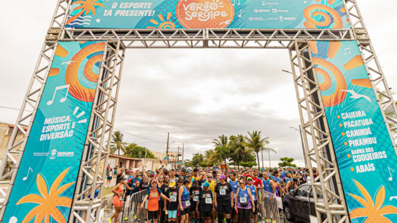 Inscrições para a corrida do Verão Sergipe em Aracaju iniciam na segunda-feira, 26