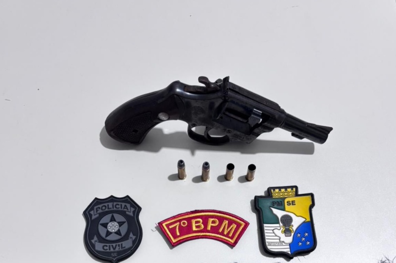 PM prende homem em cumprimento de mandado de prisão em Lagarto