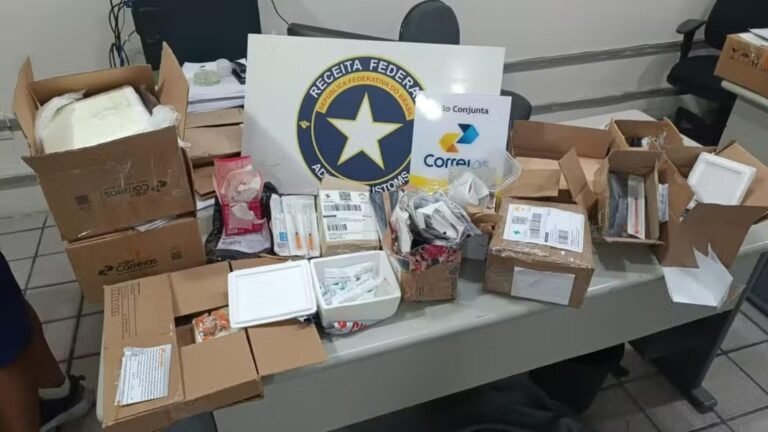 Receita Federal e PRF apreendem 90 ampolas e canetas emagrecedoras irregulares em Sergipe