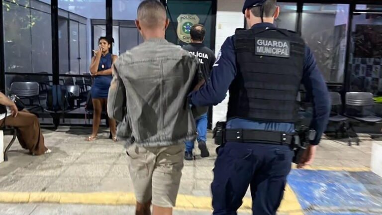 Suspeito de atacar companheira com facão é preso pela Guarda Municipal em Barra dos Coqueiros