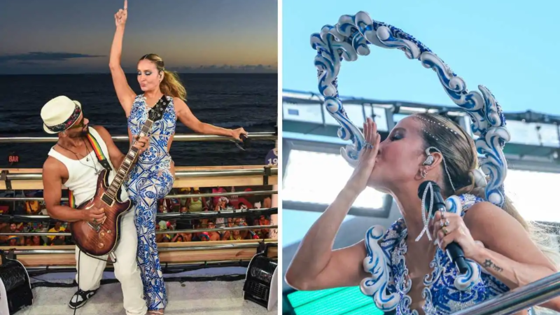 Claudia Leitte transforma trio em experiência sensorial e responde polêmica do alho no Carnaval de Salvador