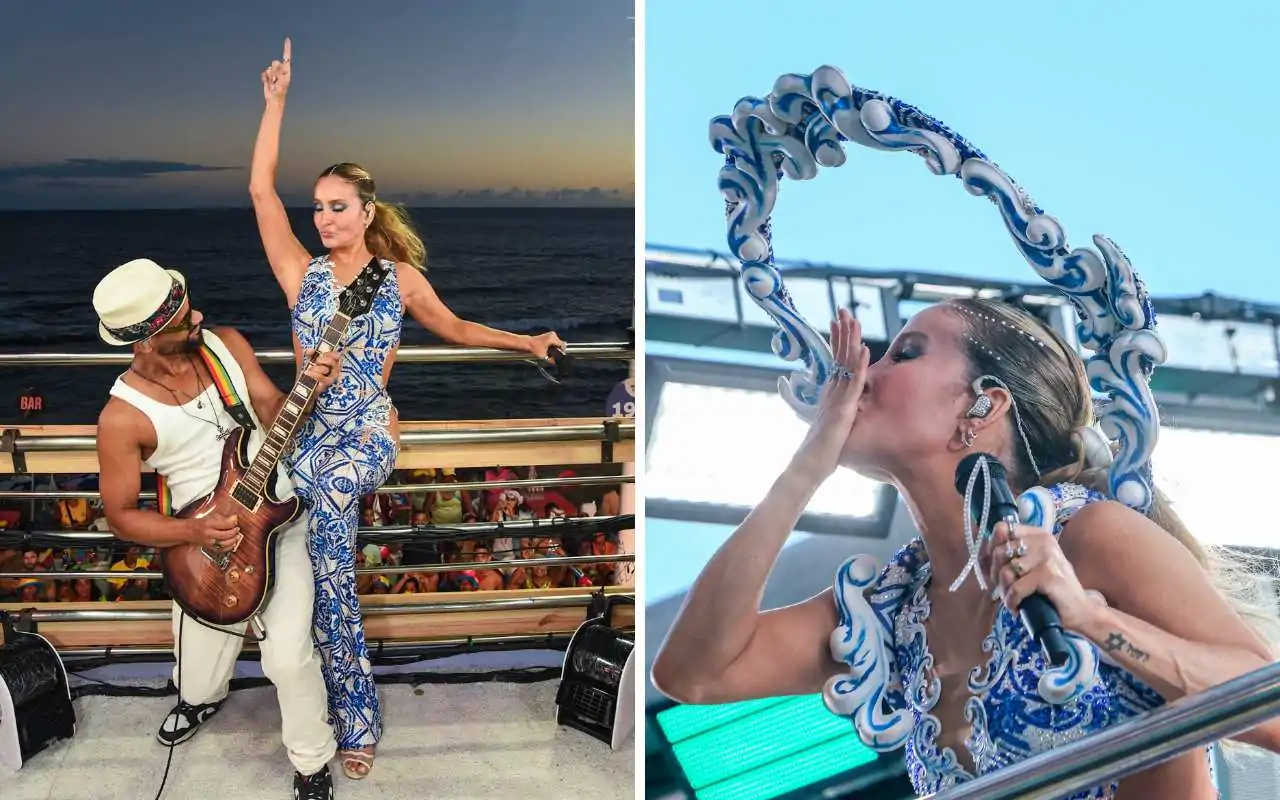 Claudia Leitte transforma trio em experiência sensorial e responde polêmica do alho no Carnaval de Salvador