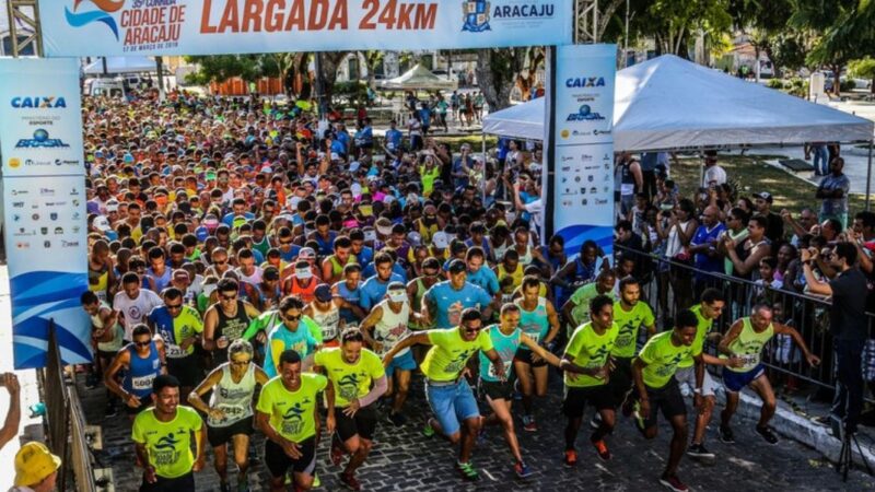 Inscrições para a Corrida Cidade de Aracaju abrem nesta sexta-feira, 27 para 12 mil atletas
