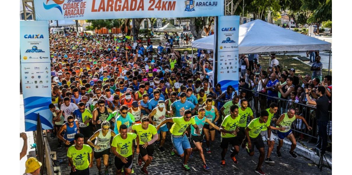 Inscrições para a Corrida Cidade de Aracaju abrem nesta sexta-feira, 27 para 12 mil atletas