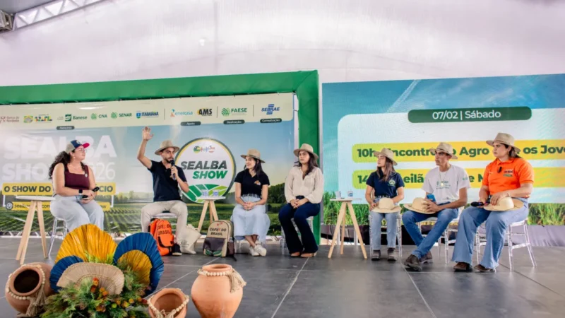 Encontro do Agro reúne jovens na Sealba Show 2026 e destaca protagonismo no campo