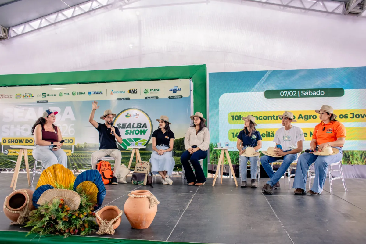 Encontro do Agro reúne jovens na Sealba Show 2026 e destaca protagonismo no campo