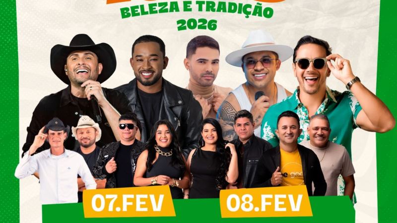 Macambira divulga programação da Festa de Reis 2026 com Mano Walter e Toque Dez