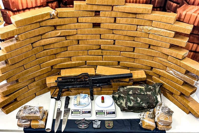 PMSE alcança marca histórica com apreensão recorde de mais de 1,2 tonelada de drogas em 50 dias