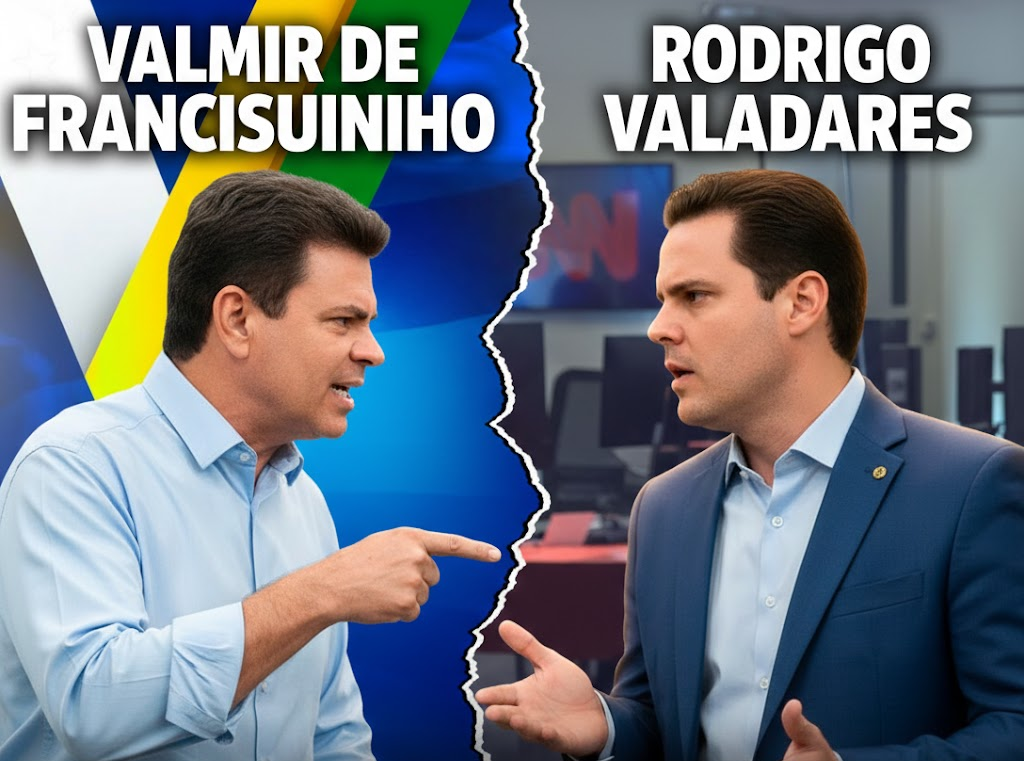 “Você não é bolsonarista, é oportunista”, dispara Valmir contra Rodrigo Valadares