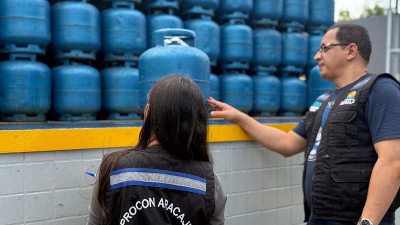 Preço do gás de cozinha varia até R$ 25 em Aracaju, aponta levantamento