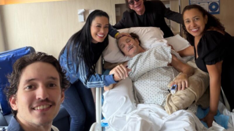 Marquito apresenta melhora e recebe visitas de colegas de elenco no hospital
