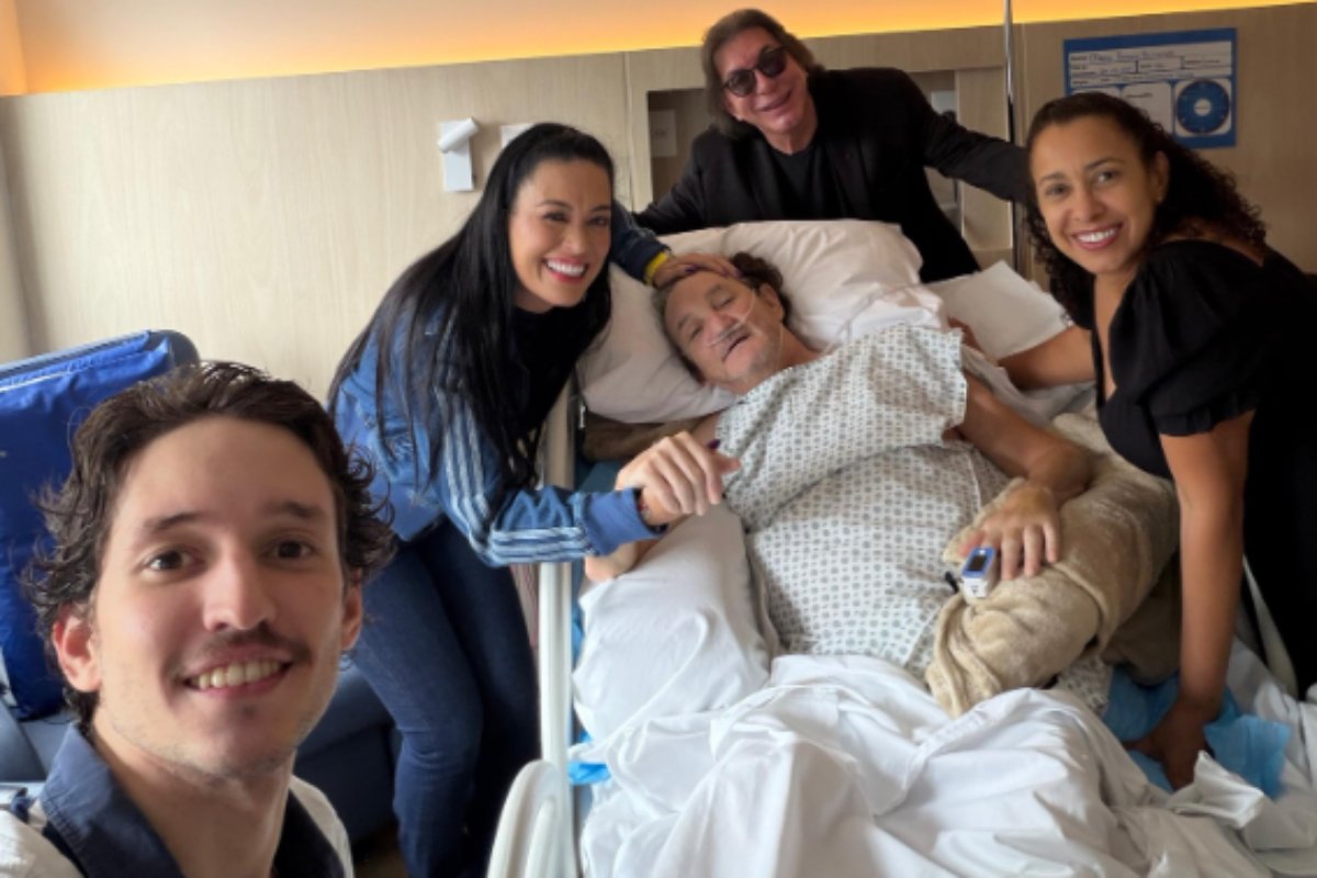 Marquito apresenta melhora e recebe visitas de colegas de elenco no hospital