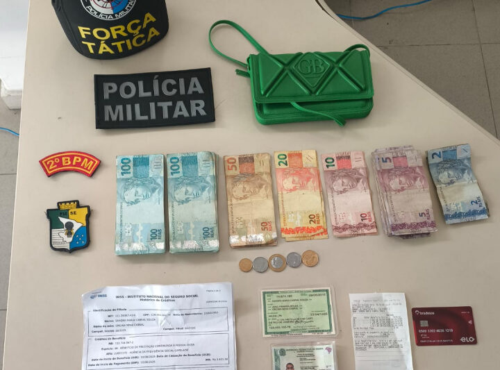 Polícia Militar flagra suspeitos de estelionato em agência bancária de Propriá