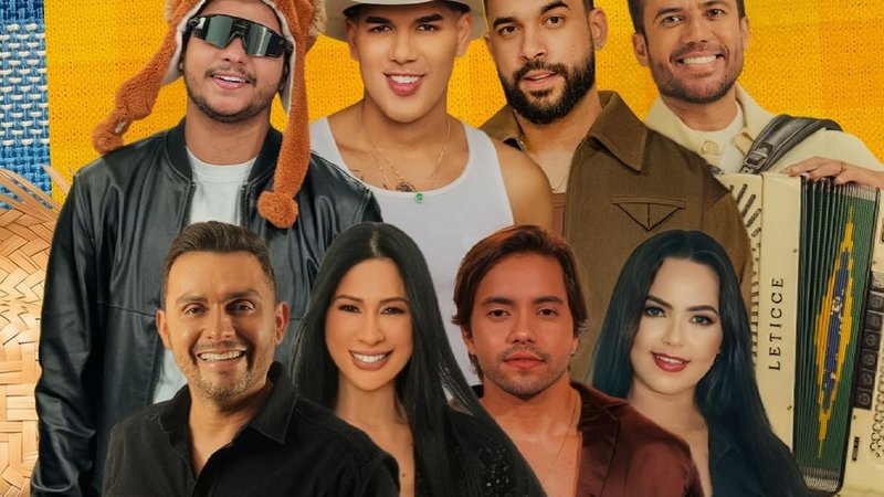 Programação do São João de Areia Branca é lançada com grandes nomes do forró
