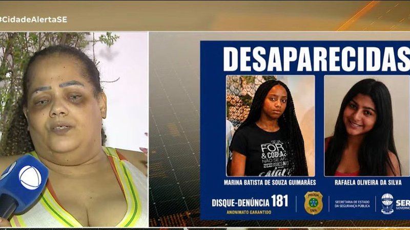 Mãe faz apelo após desaparecimento de adolescentes em São Cristóvão: “São duas crianças”