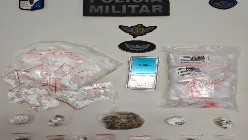 Homem é preso no Fernando Collor após tentar esconder drogas em quintais vizinhos