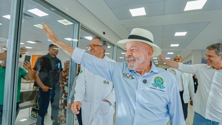 Lula visita Hospital de Amor de Lagarto e destaca ampliação do atendimento oncológico pelo SUS