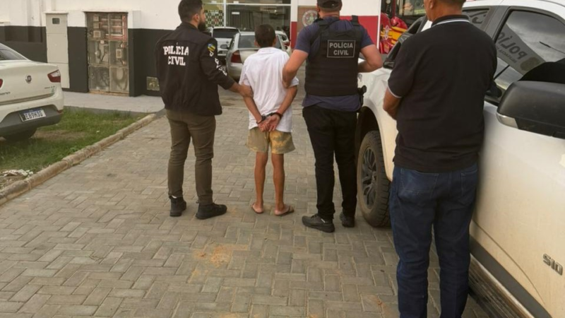 Foragido da Justiça de São Paulo é preso em São Miguel do Aleixo durante a Operação Caminhos Seguros