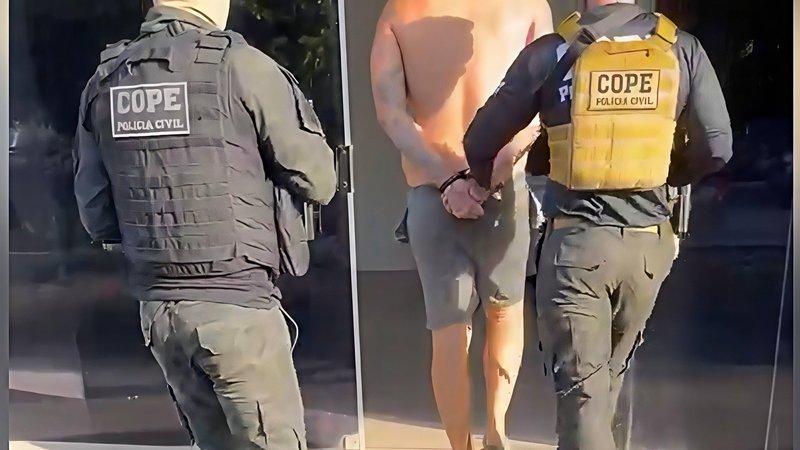 Homem investigado por tráfico e organização criminosa é preso em Socorro