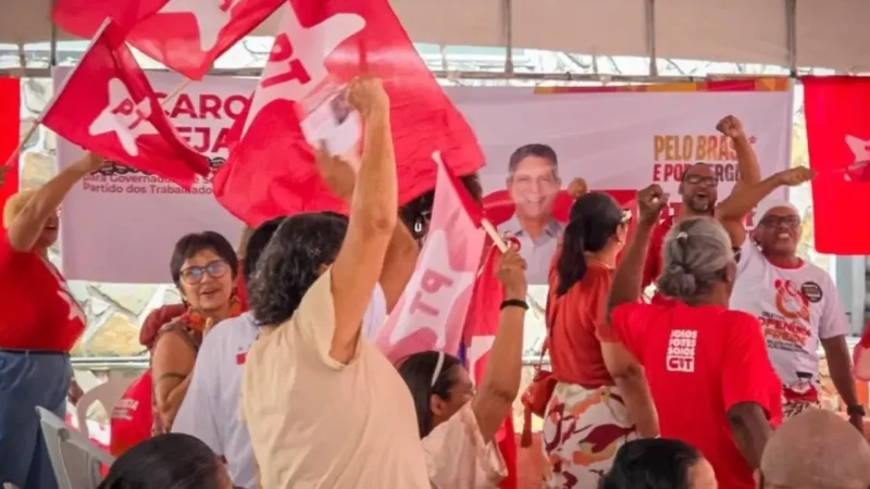 PT de Sergipe oficializa apoio à reeleição do governador Fábio Mitidieri