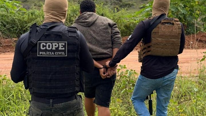 Foragido por homicídio na Bahia é encontrado e preso em Estância