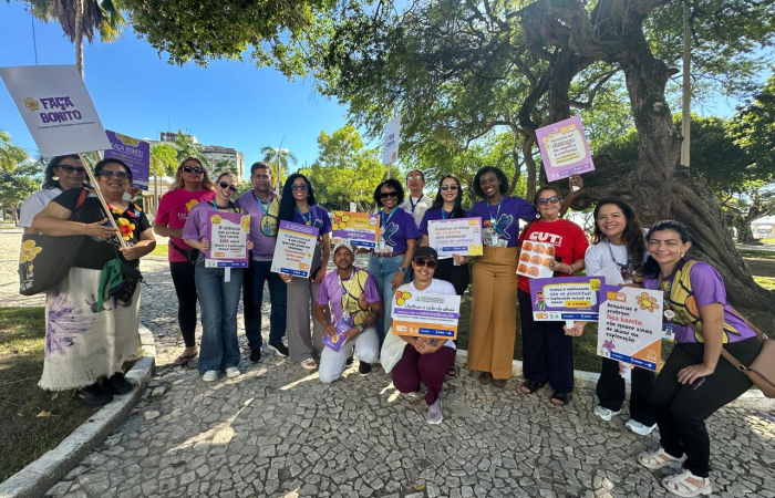 Caminhada no Centro de Aracaju mobiliza combate à violência sexual contra crianças e adolescentes