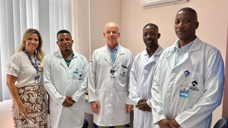 Hospital de Cirurgia é escolhido para programa internacional e capacita médicos angolanos