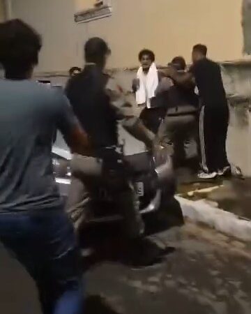 MC Livinho é filmado em alteração e escoltado pela Polícia Militar após show em Maceió