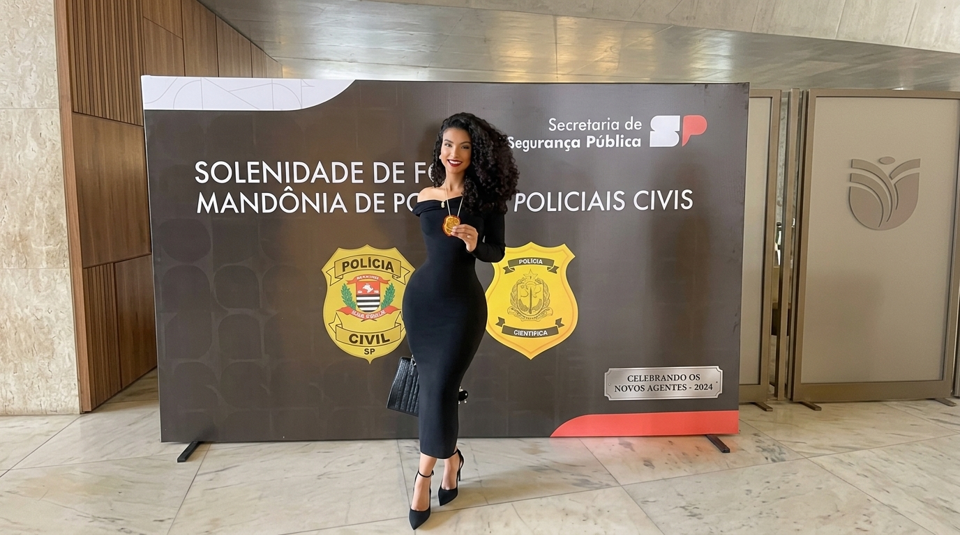 Após se formar em medicina, mulher realiza o sonho de ser aprovada em concurso da Polícia Civil e se torna médica legista aos 31 anos