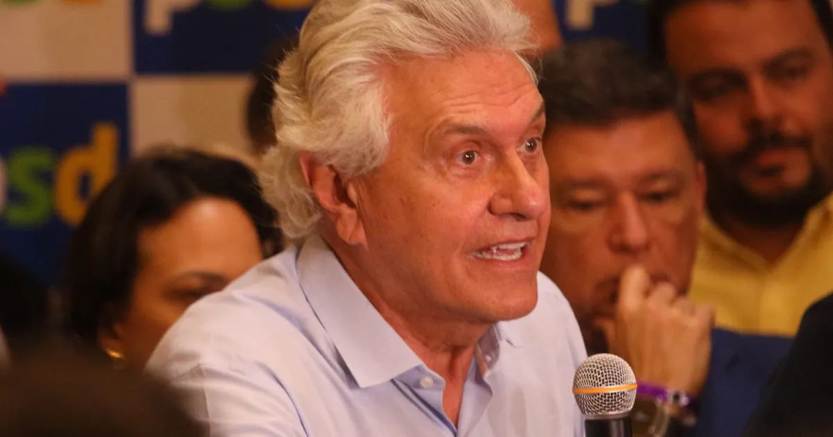 Caiado diz que apostar em Flávio Bolsonaro é como “loteria”