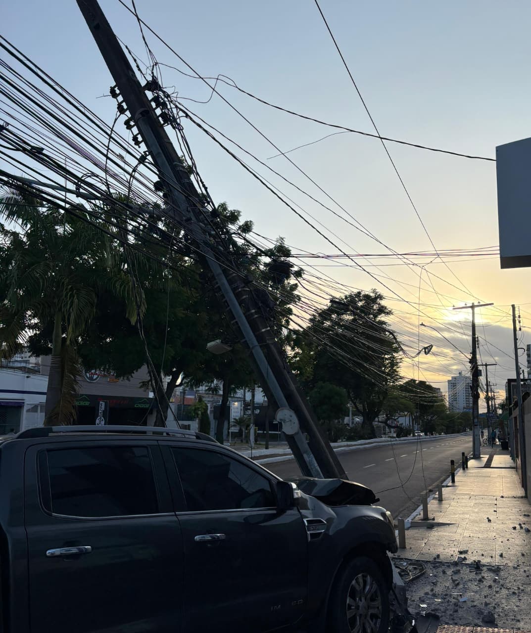 Energisa registra 174 ocorrências de colisão em postes em 2026