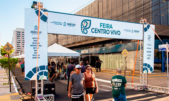 Feira Centro Vivo acontece neste sábado, 19, no Centro de Aracaju