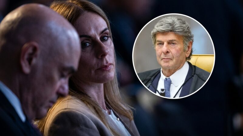 Fux é sorteado relator de ação em caso que envolve mulher de Moraes