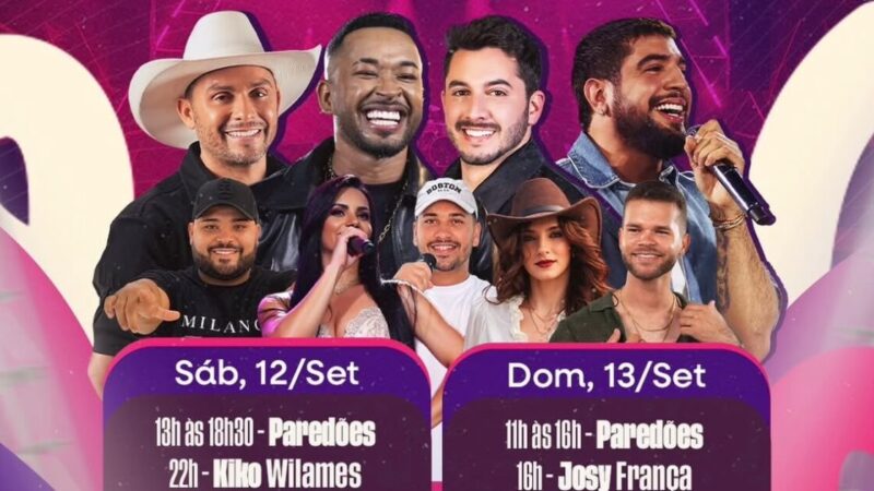 Mano Walter, Nattan, Toque Dez e Jonas Esticado são destaques na Festa da Padroeira em Dores
