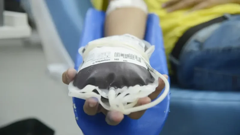 Ministério da Saúde libera doação de sangue para pessoas com mais de 70 anos